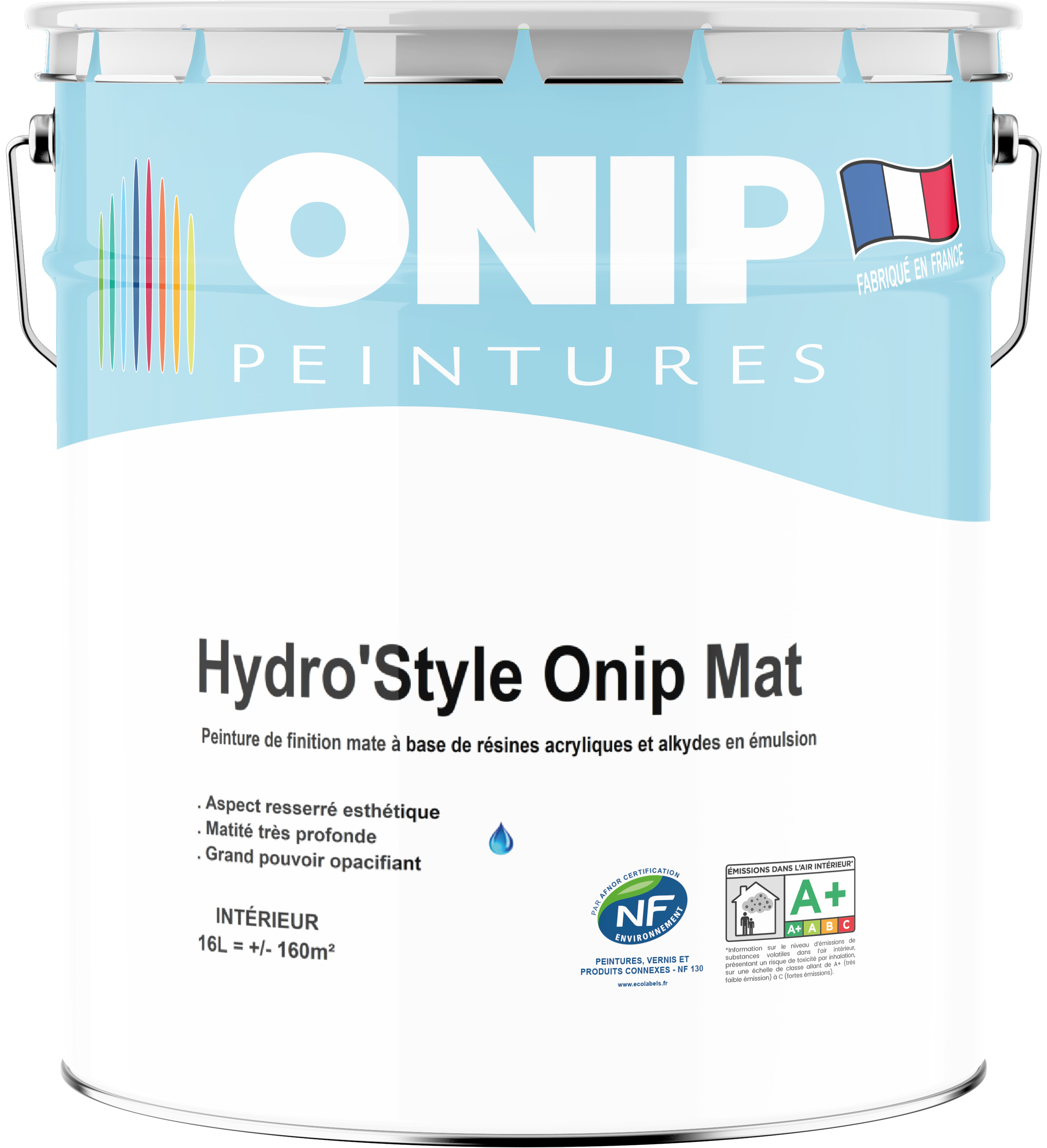 Hydro'Style Mat : Peinture De Finition Mate NF Environnement ...