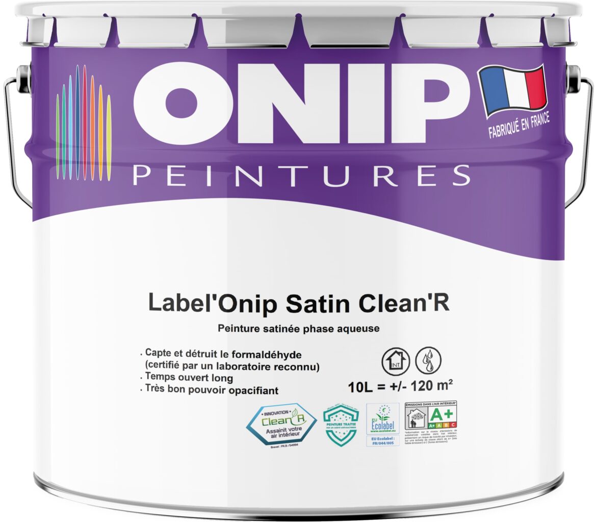 label onip satin clean'R